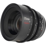 7Artisans 35mm T1.05 Cine manuális objektív fekete (Sony-E) APS-C