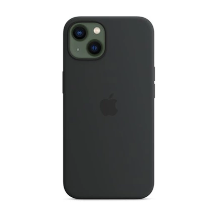 APPLE iPhone 13 MagSafe szilikontok – éjfekete