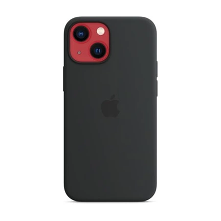 APPLE iPhone 13 mini MagSafe szilikontok – éjfekete