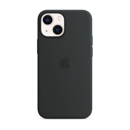 APPLE iPhone 13 mini MagSafe szilikontok – éjfekete