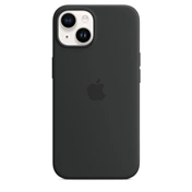 APPLE iPhone 14 MagSafe szilikontok – éjfekete