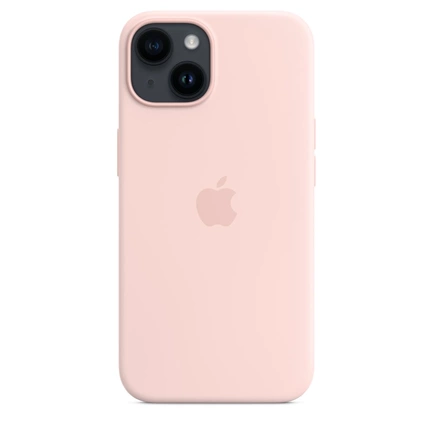 APPLE iPhone 14 MagSafe szilikontok – krétarózsaszín