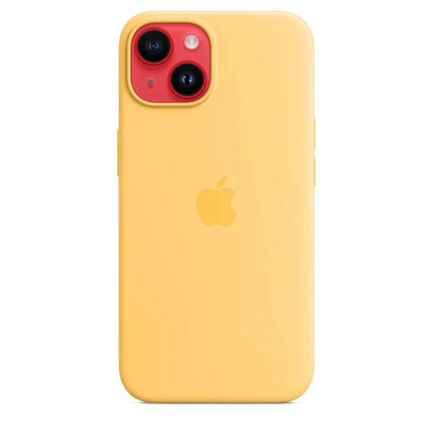 APPLE iPhone 14 MagSafe szilikontok – napsugár