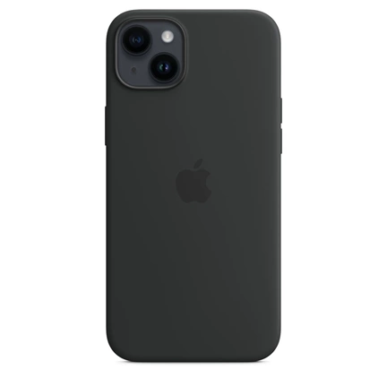 APPLE iPhone 14 Plus MagSafe szilikontok – éjfekete