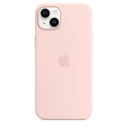 APPLE iPhone 14 Plus MagSafe szilikontok – krétarózsaszín