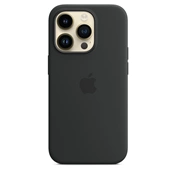 APPLE iPhone 14 Pro MagSafe szilikontok – éjfekete