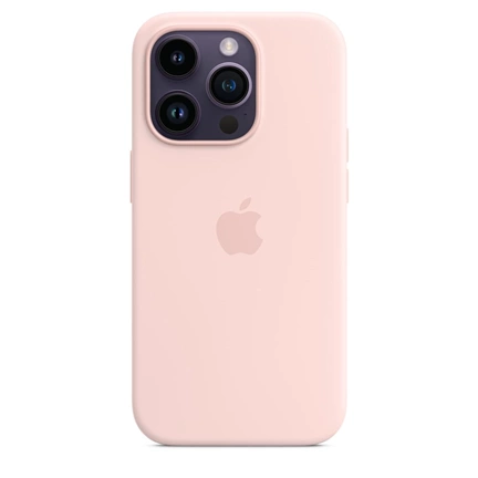 APPLE iPhone 14 Pro MagSafe szilikontok – krétarózsaszín