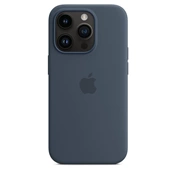 APPLE iPhone 14 Pro MagSafe szilikontok – viharkék