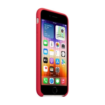 APPLE iPhone SE szilikontok – (PRODUCT)RED