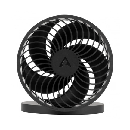 ARCTIC Summair Plus - Foldable Table Fan with Integrated Battery - Black
