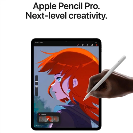 Apple iPad Pro (2024) 11" 512GB Wi-Fi normál üveg ezüst