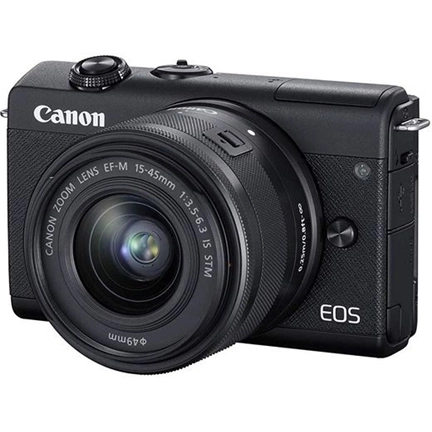 CANON EOS M200 + 15-45mm Kit fekete