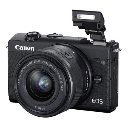 CANON EOS M200 + 15-45mm Kit fekete