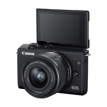 CANON EOS M200 + 15-45mm Kit fekete