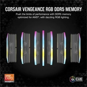 CORSAIR Vengeance RGB DDR5 5200MHz CL30 96GB Kit2 (2x48GB)