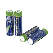 GEMBIRD Energenie Alkaline AA batteries, 4-pack