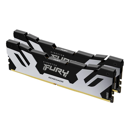 KINGSTON FURY Renegade Memória DDR5 96GB 6000MT/s CL32 DIMM (Kit of 2) Silver XMP