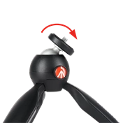 Manfrotto Pixi mini MII asztali mini fotó állvány fekete