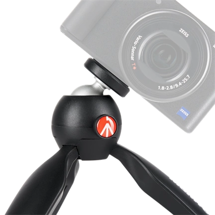 Manfrotto Pixi mini MII asztali mini fotó állvány fekete