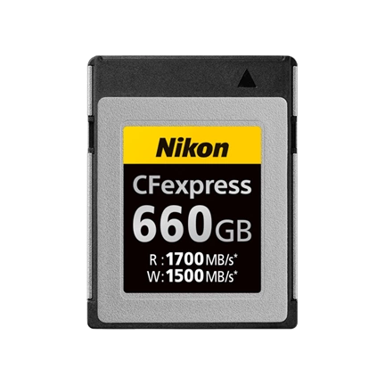 Nikon 660 GB CFexpress-memóriakártya (B típusú)