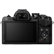 OLYMPUS OM-System E-M10IV 1442EZ DZ kit fekete/fekete/fekete MILC fényképezőgép KIT