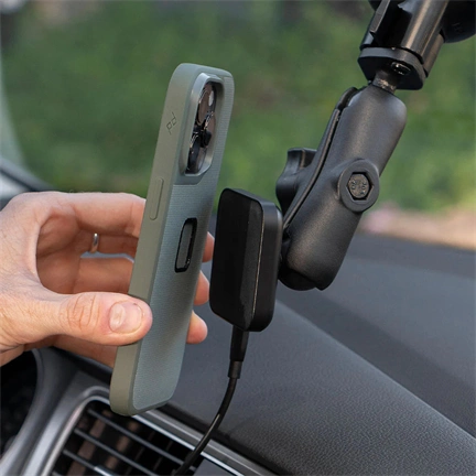 PEAK DESIGN Mobile Car Mount 1" Ball Charging Adapter Qi2