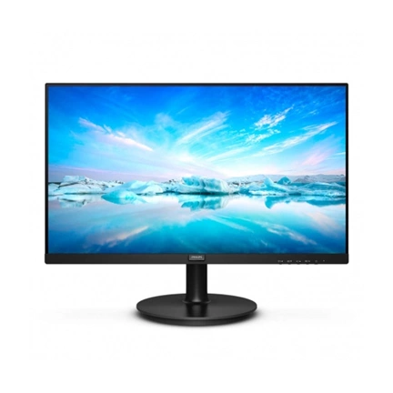 PHILIPS 222V8LA VA LCD 21,5" 1920x1080, 16:9, 250cd/m2, 4ms, 75Hz, HDMI/VGA/DP, hangszóró