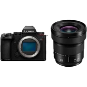 Panasonic Lumix S5II + Lumix S 14-28mm f/4-5.6 Macro MILC fényképezőgép KIT