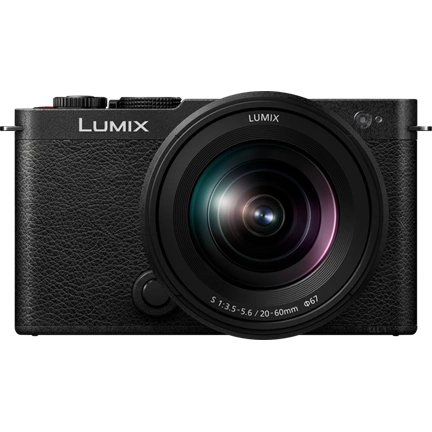 Panasonic Lumix S9 + Lumix S 20-60mm f/3.5-5.6 MILC fényképezőgép KIT (fekete)