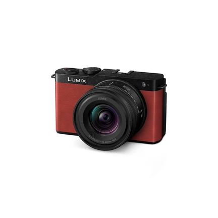 Panasonic Lumix S9 + Lumix S 18-40 mm f/4.5–6.3 MILC fényképezőgép KIT (piros)