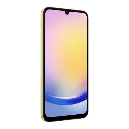 SAMSUNG Okostelefon Galaxy A25 (5G), 128GB, Sárga