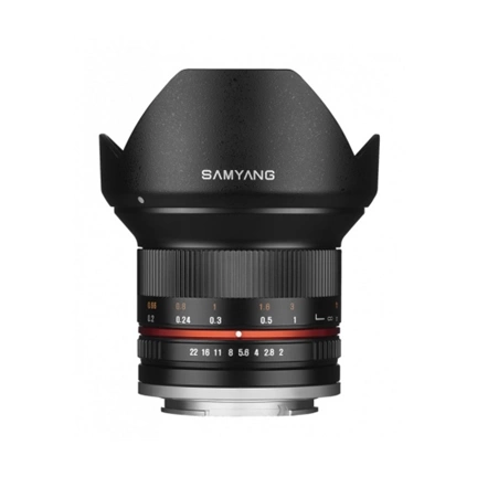 SAMYANG 12mm f/2.0 NCS CS (Fuji X) fekete