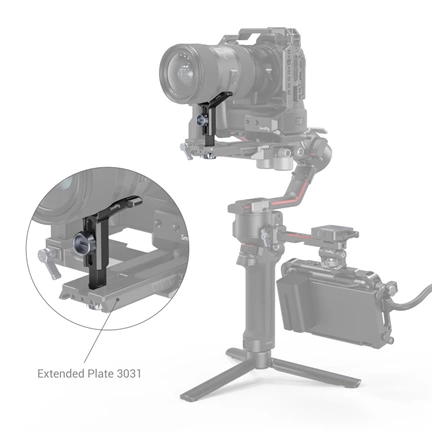 SMALLRIG Extended Lens Support for DJI RS 2 2850