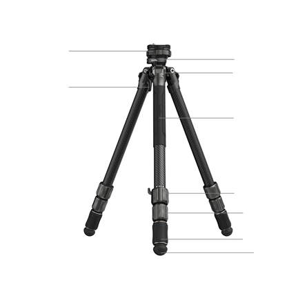 SMALLRIG FreeRover Carbon Fiber Photo Tripod Kit AP-100 4353