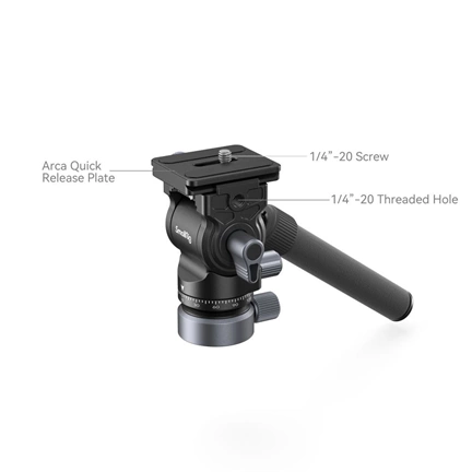 SMALLRIG Video Head Mount Plate with Leveling Base CH20 4170B