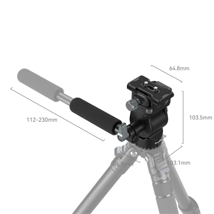 SMALLRIG Video Head for Vertical Shooting 4104