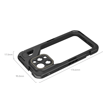 SmallRig Mobile Video Cage for iPhone 15 Pro Max 4391B