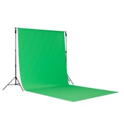 Vinyl háttér / padló 2.75m x 6m chroma key zöld