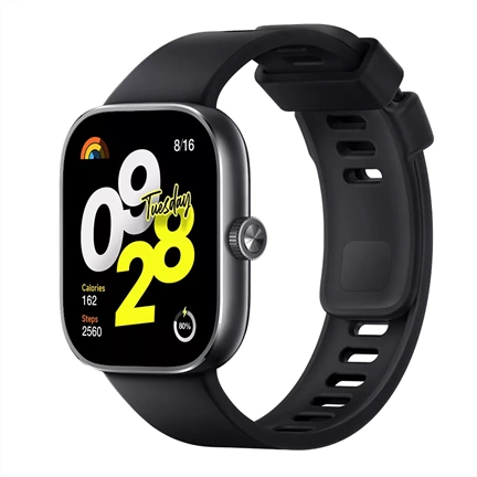 Xiaomi Redmi Watch 4 okosóra fekete (BHR7854GL)